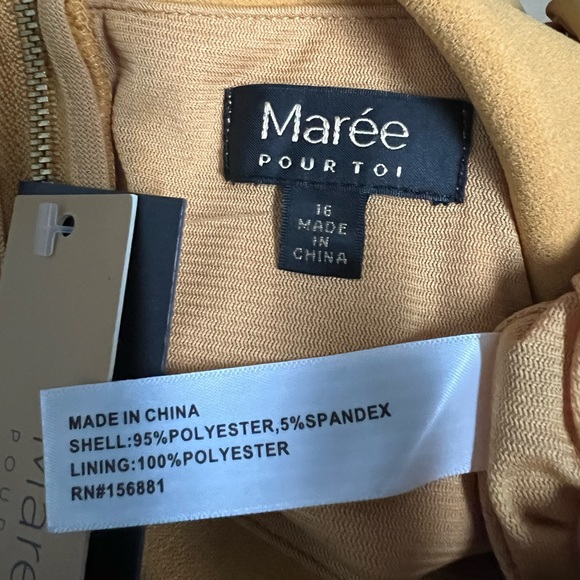 Dress mustard - Picture 6 of 8